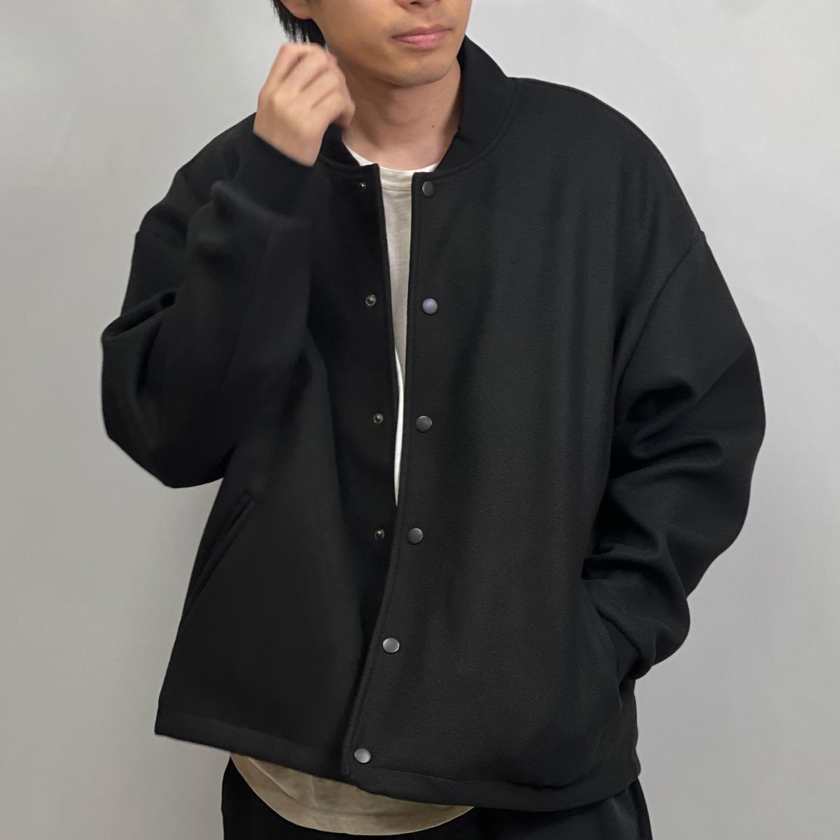 カットメルトンスタジアムジャケット