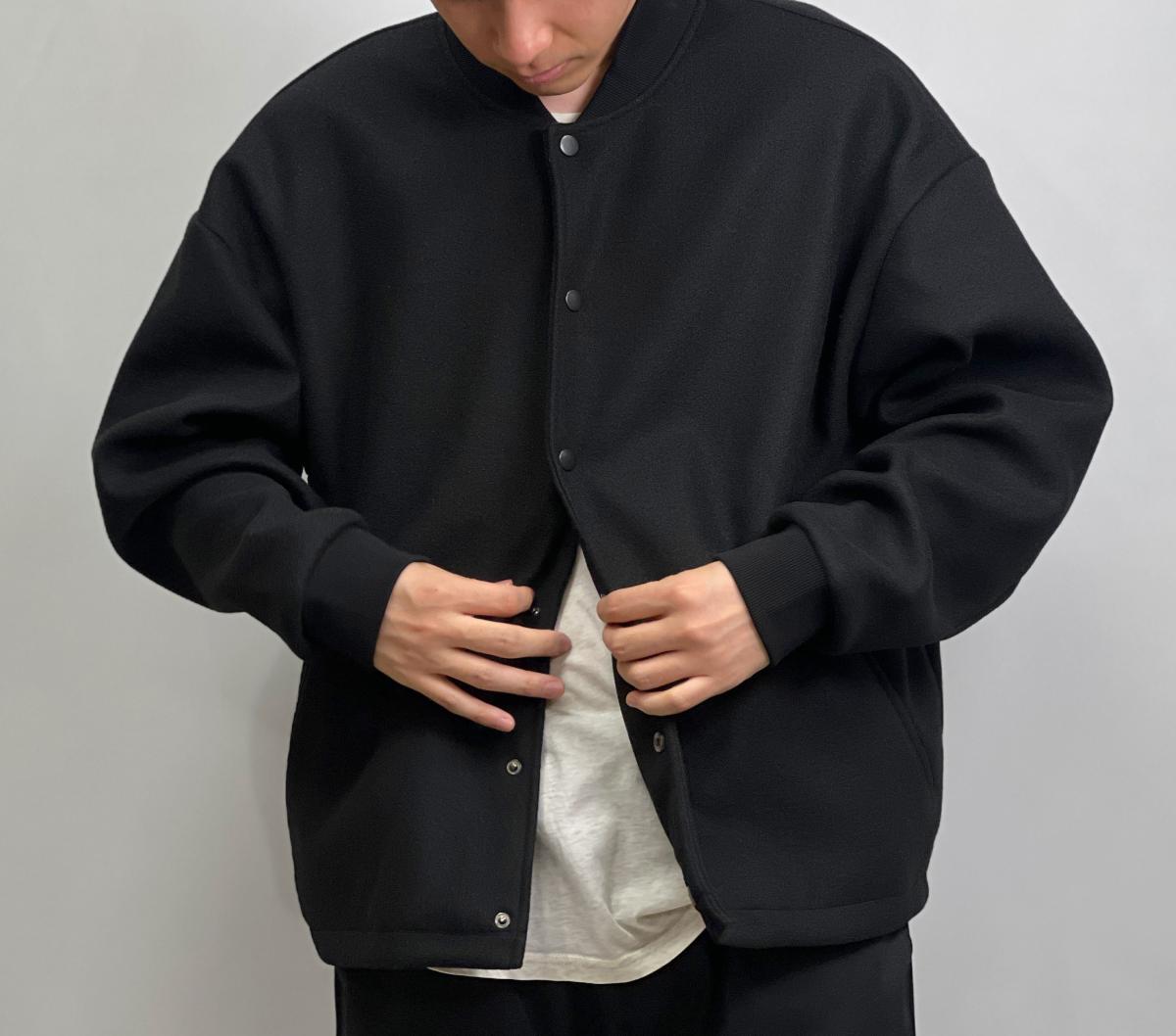 カットメルトンスタジアムジャケット