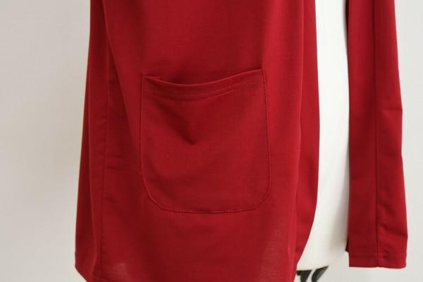 無地ITYカラーカーデガン