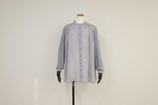 レーヨン混ストール付ブラウス