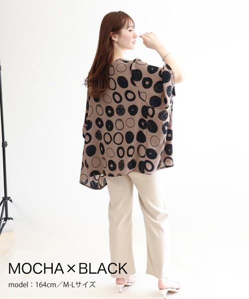 アートリングﾌﾟﾘﾝﾄチュニック