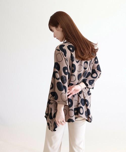 アートリングﾌﾟﾘﾝﾄチュニック