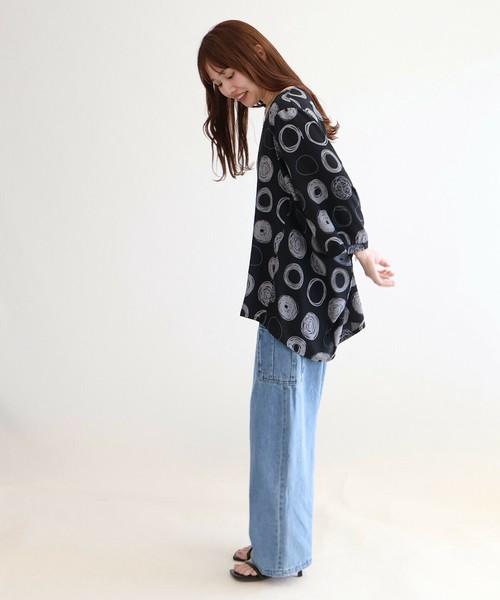 アートリングﾌﾟﾘﾝﾄチュニック