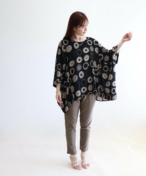 アートリングﾌﾟﾘﾝﾄチュニック