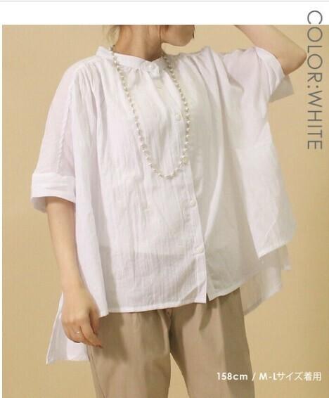 ばン度カラーブラウス