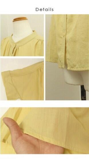 ばン度カラーブラウス