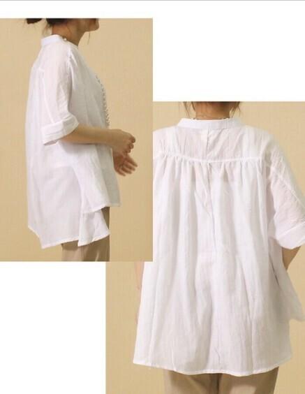 ばン度カラーブラウス