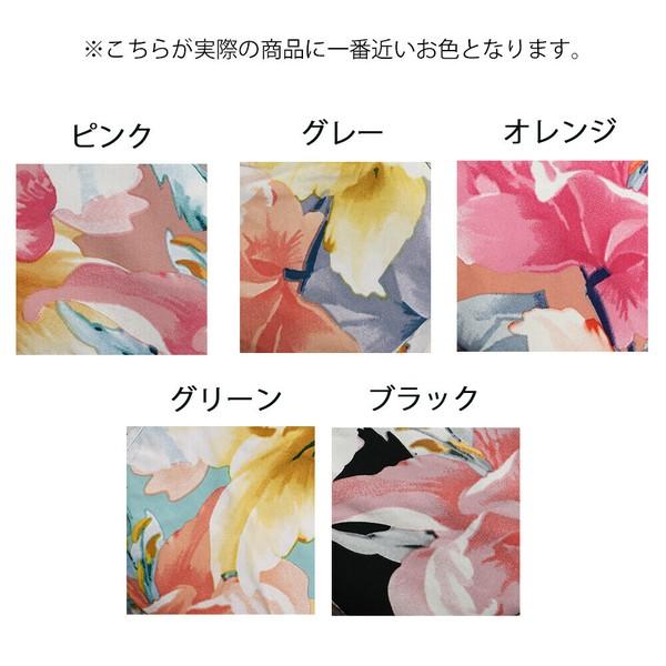 花柄バケットハット