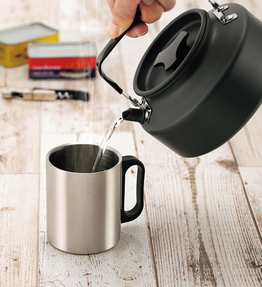  GMC30 GoGoキャンプメシ中空二重マグカップ　300ml