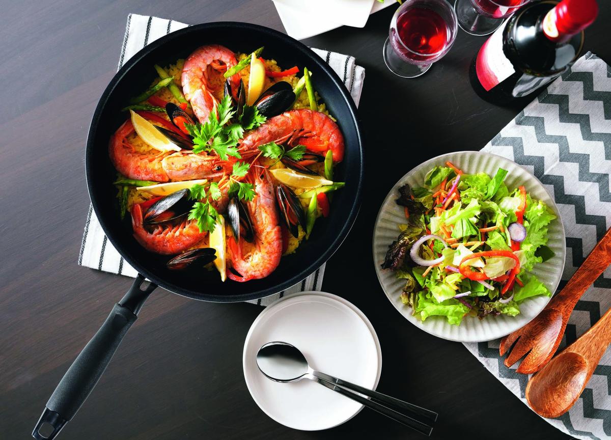  ML04 millione ミリオーネIH対応 大型フライパン 28cm