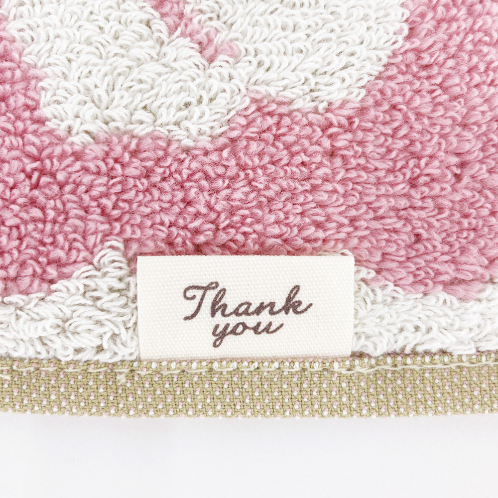 ギフトジャガードハンカチ花屋の猫　ダリア02937