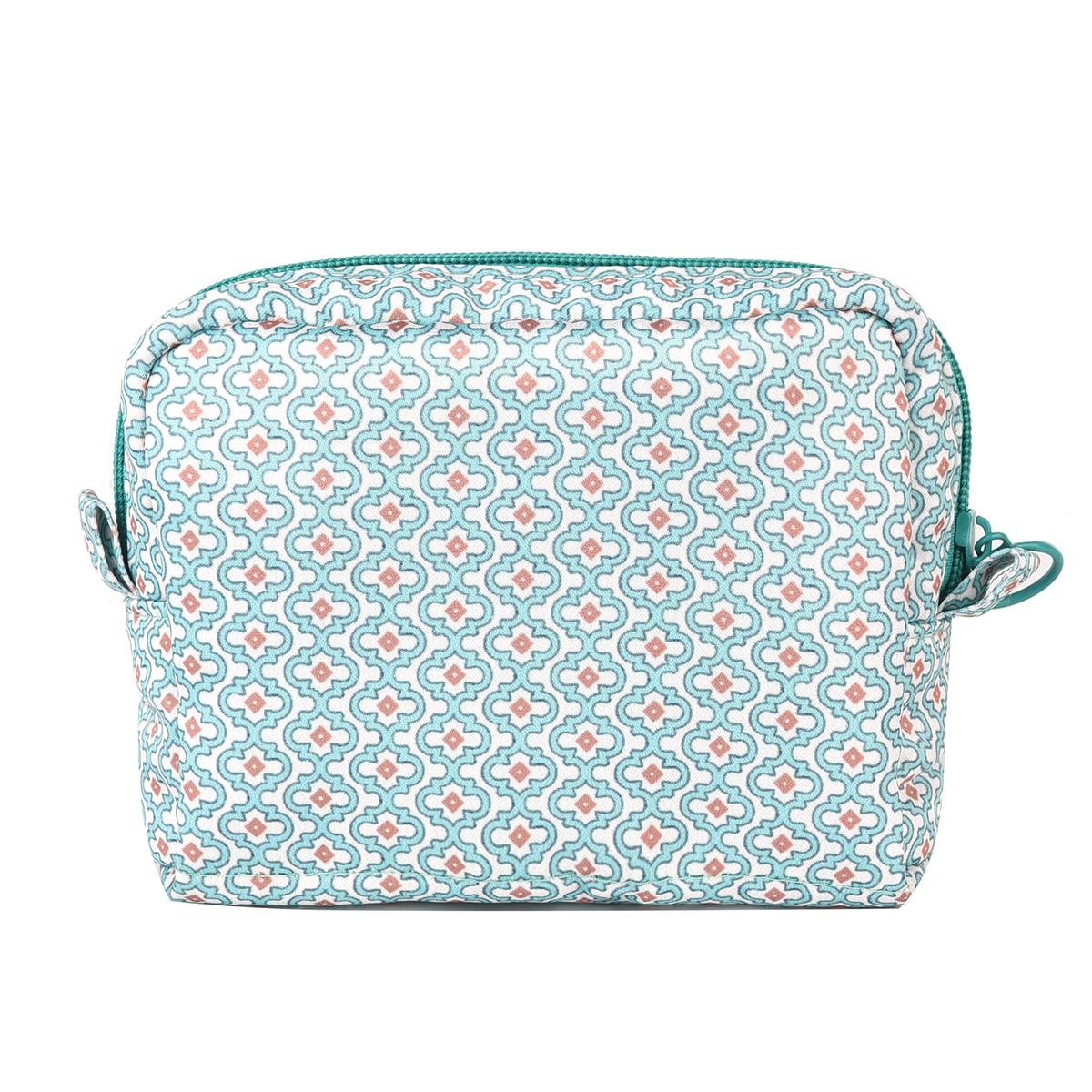 パーラーすずらん堂　みつまめプリンセスのサテンプリント　ポーチねこ　ネコ　猫