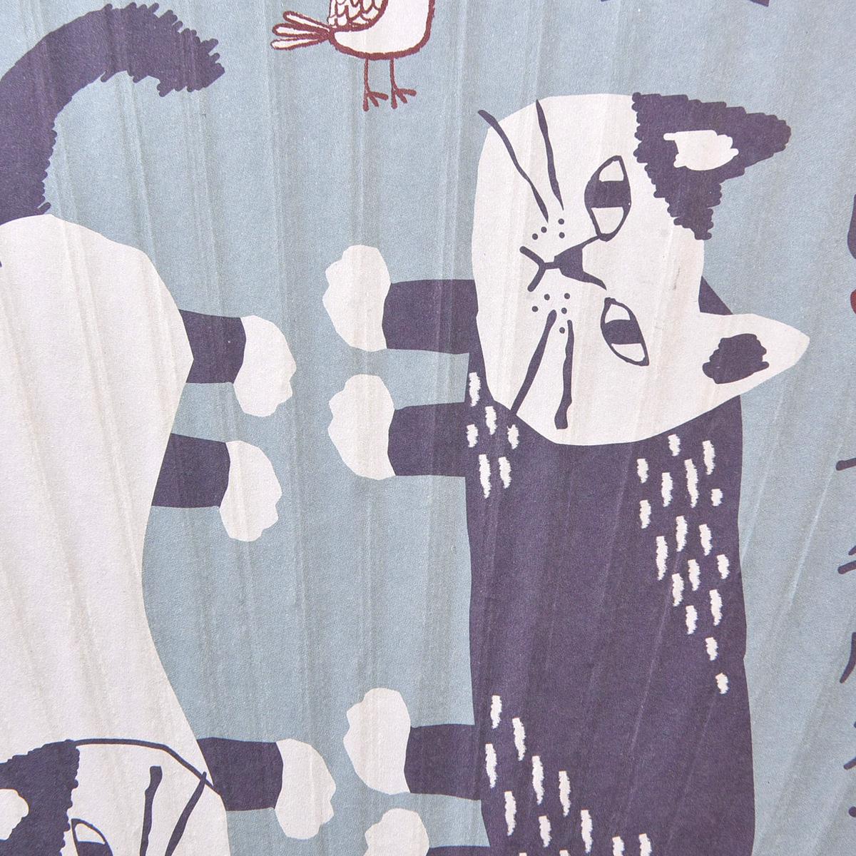 くすぐるうちわスリムタイプ　マチルダさんとご近所さんねこ　ネコ　猫