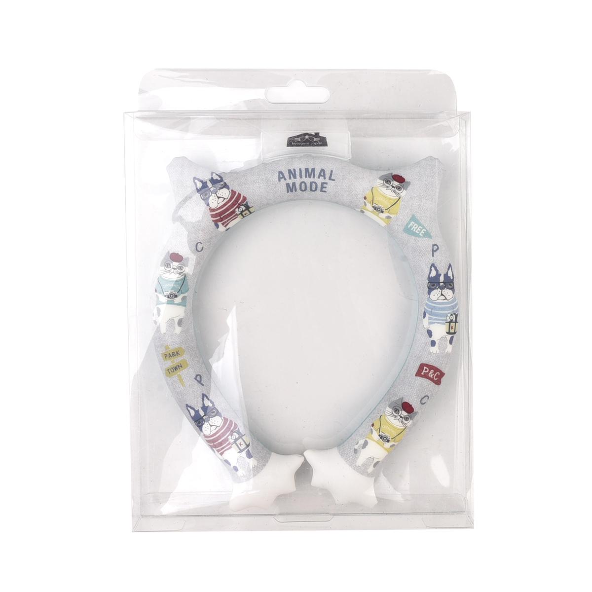 冷感クールリング　アニマルモード柄ねこ　ネコ　猫