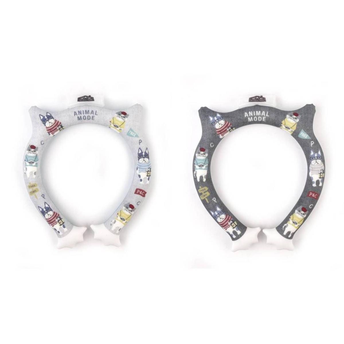 冷感クールリング　アニマルモード柄（ねこ　ネコ　猫）