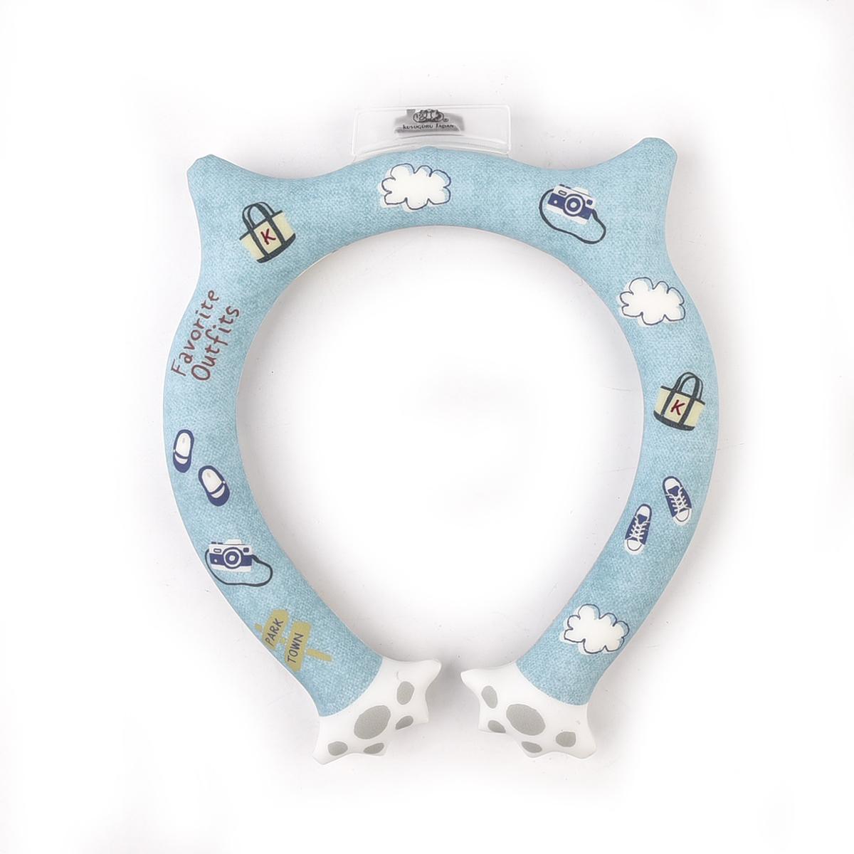 冷感クールリング　アニマルモード柄ねこ　ネコ　猫