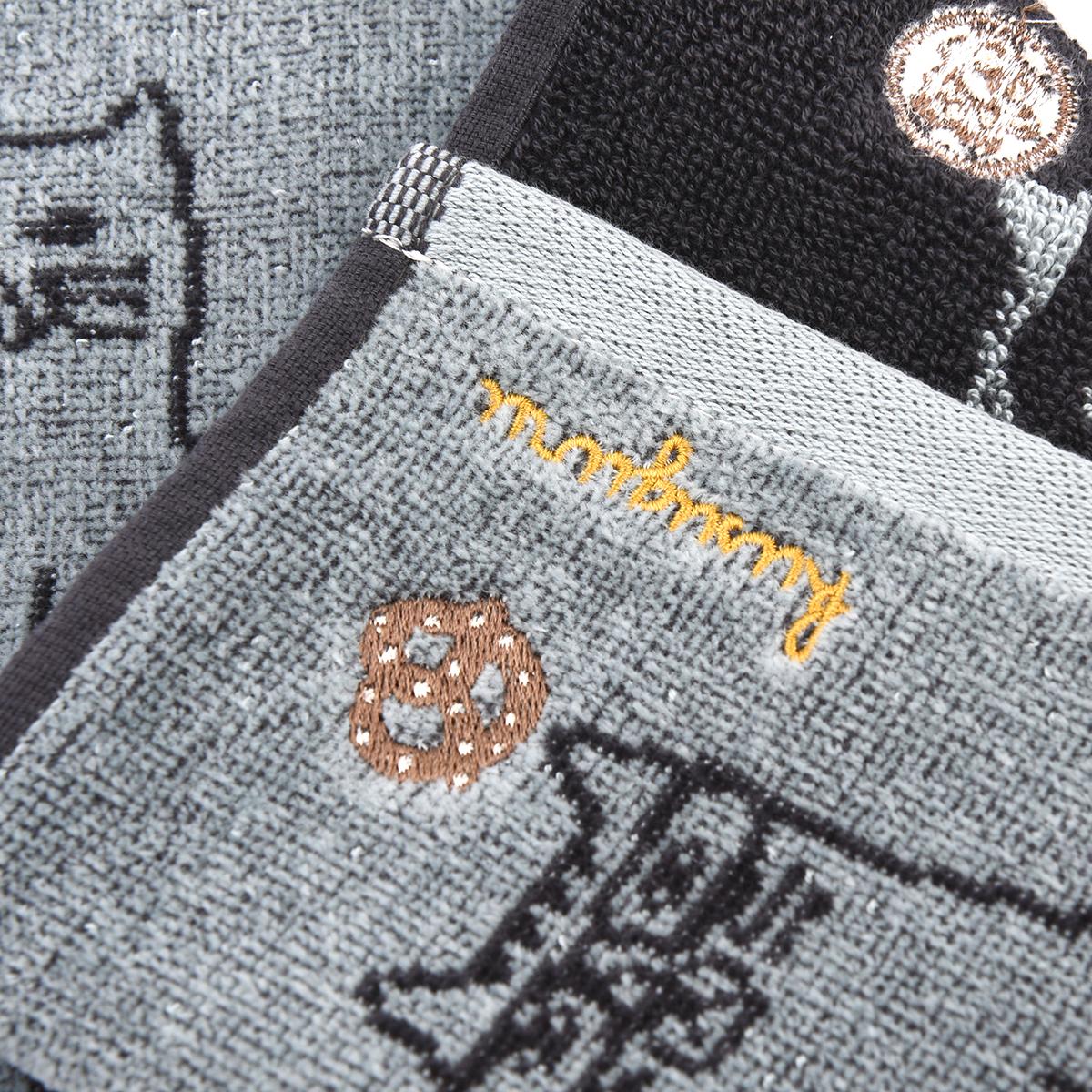 ふわふわタオルマフラー　ネコまるけ柄ねこ　ネコ　猫