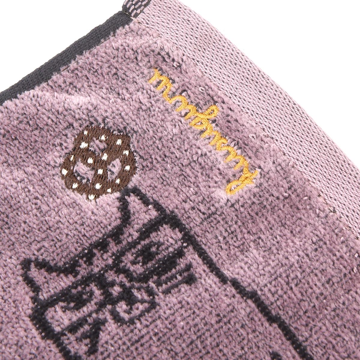 ふわふわタオルマフラー　ネコまるけ柄ねこ　ネコ　猫