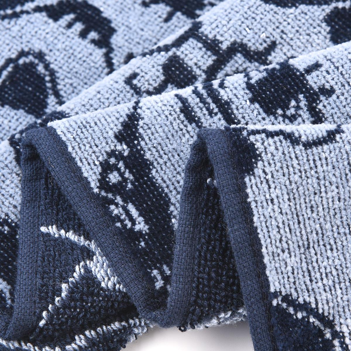 ふわふわタオルマフラー　猫招き柄ねこ　ネコ　猫