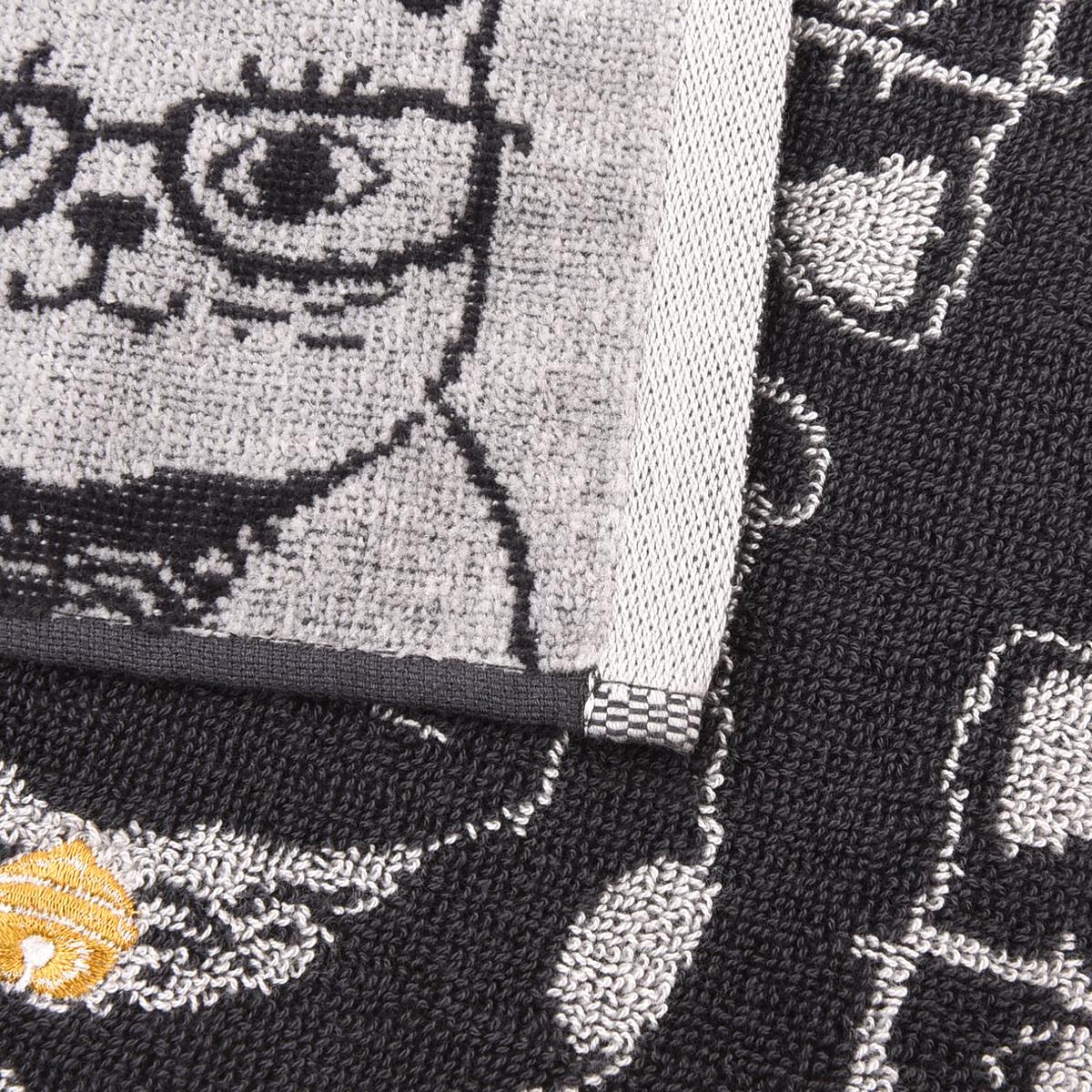 ふわふわタオルマフラー　猫招き柄ねこ　ネコ　猫