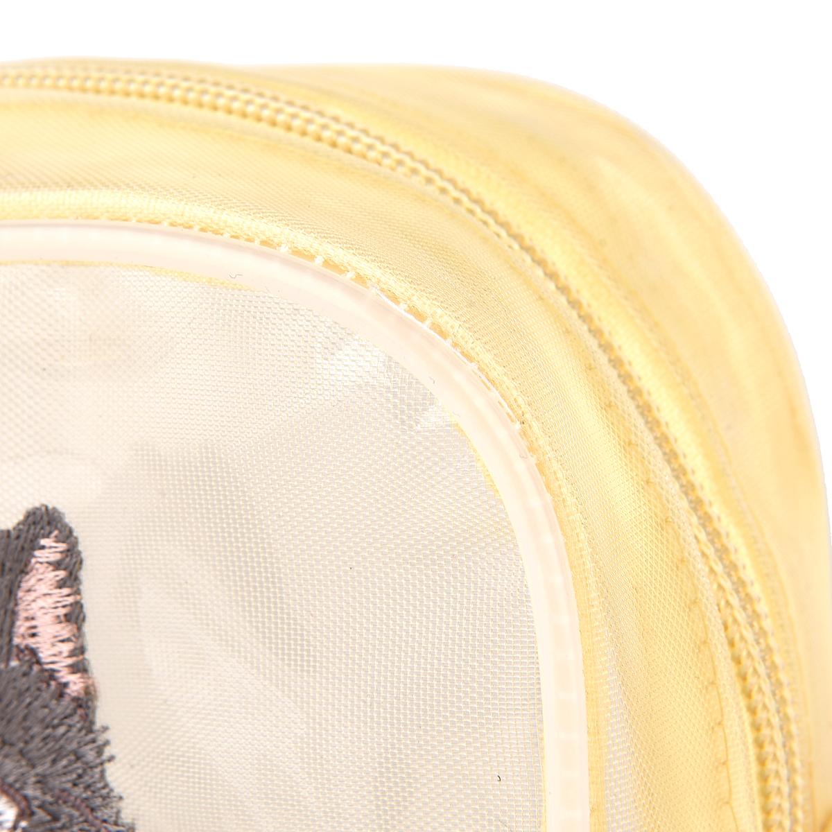 パーラーすずらん堂　メッシュ生地　コスメポーチ　つばめさん柄ねこ　ネコ　猫