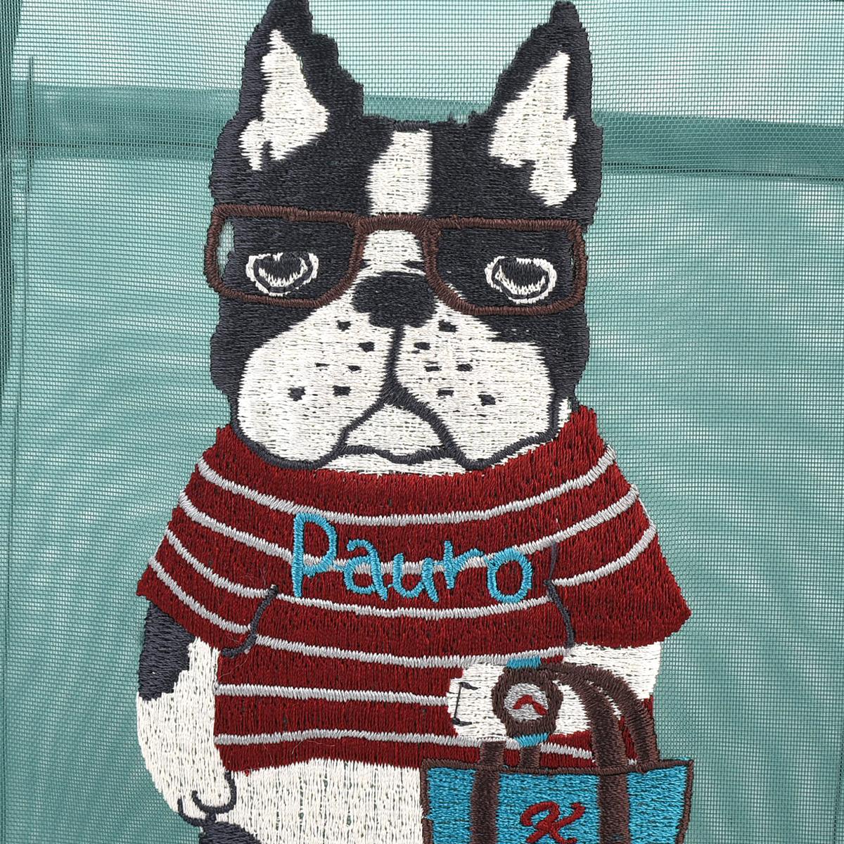 アニマルモード　メッシュ生地　ミニトートバッグ　パウロ柄