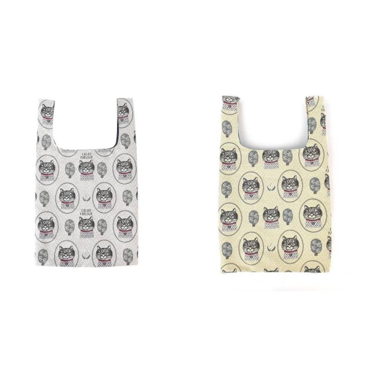 パーラーすずらん堂　ゴブラン織り　サブバッグ　ちまきさん柄（ねこ　ネコ　猫）