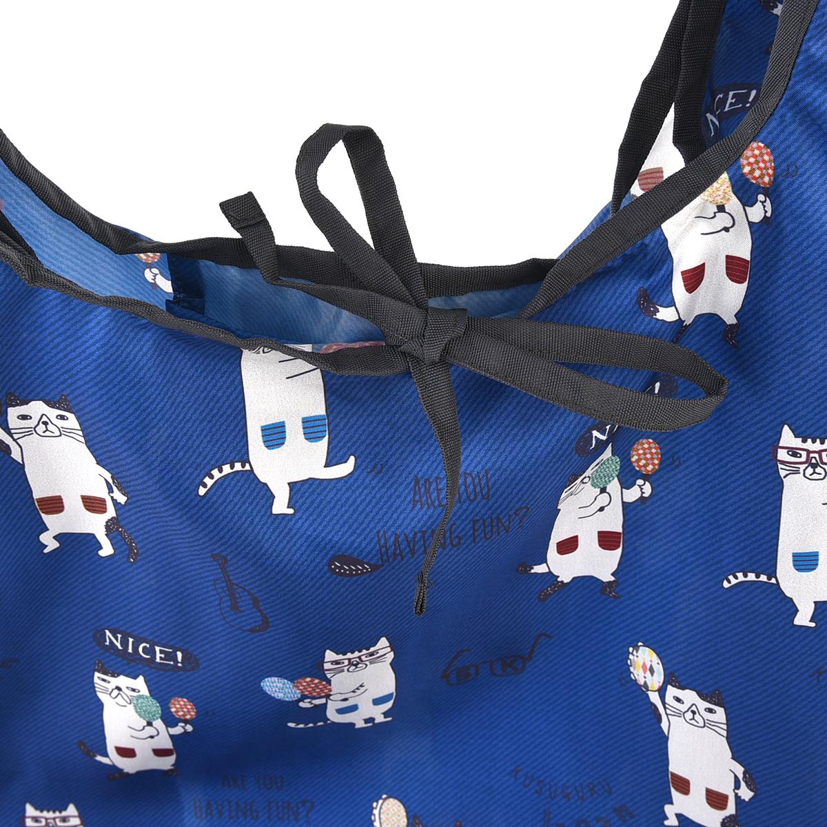 プリントエコバッグ　ネコまるけ柄ねこ　ネコ　猫