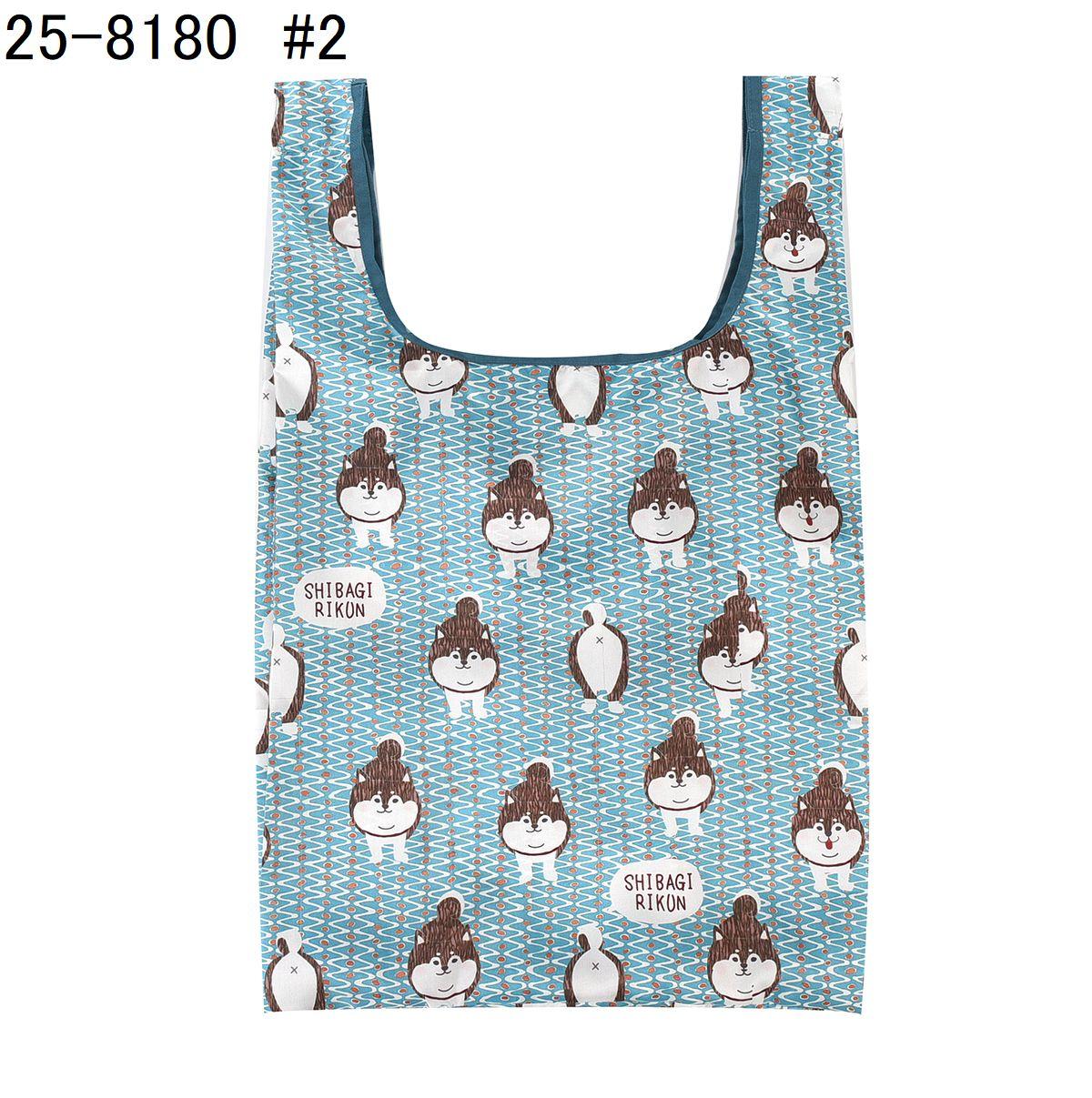 プリントエコバッグ　柴尻君柄