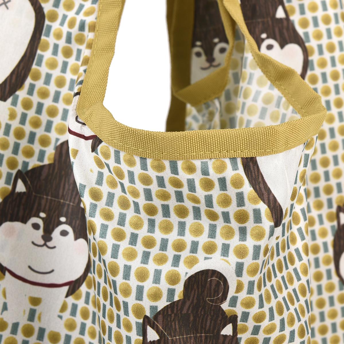 プリントエコバッグ　柴尻君柄