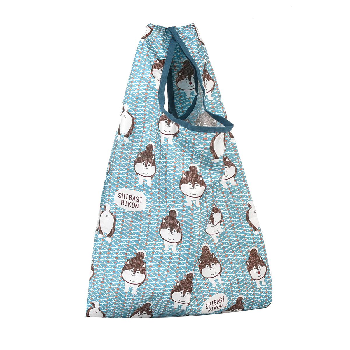 プリントエコバッグ　柴尻君柄