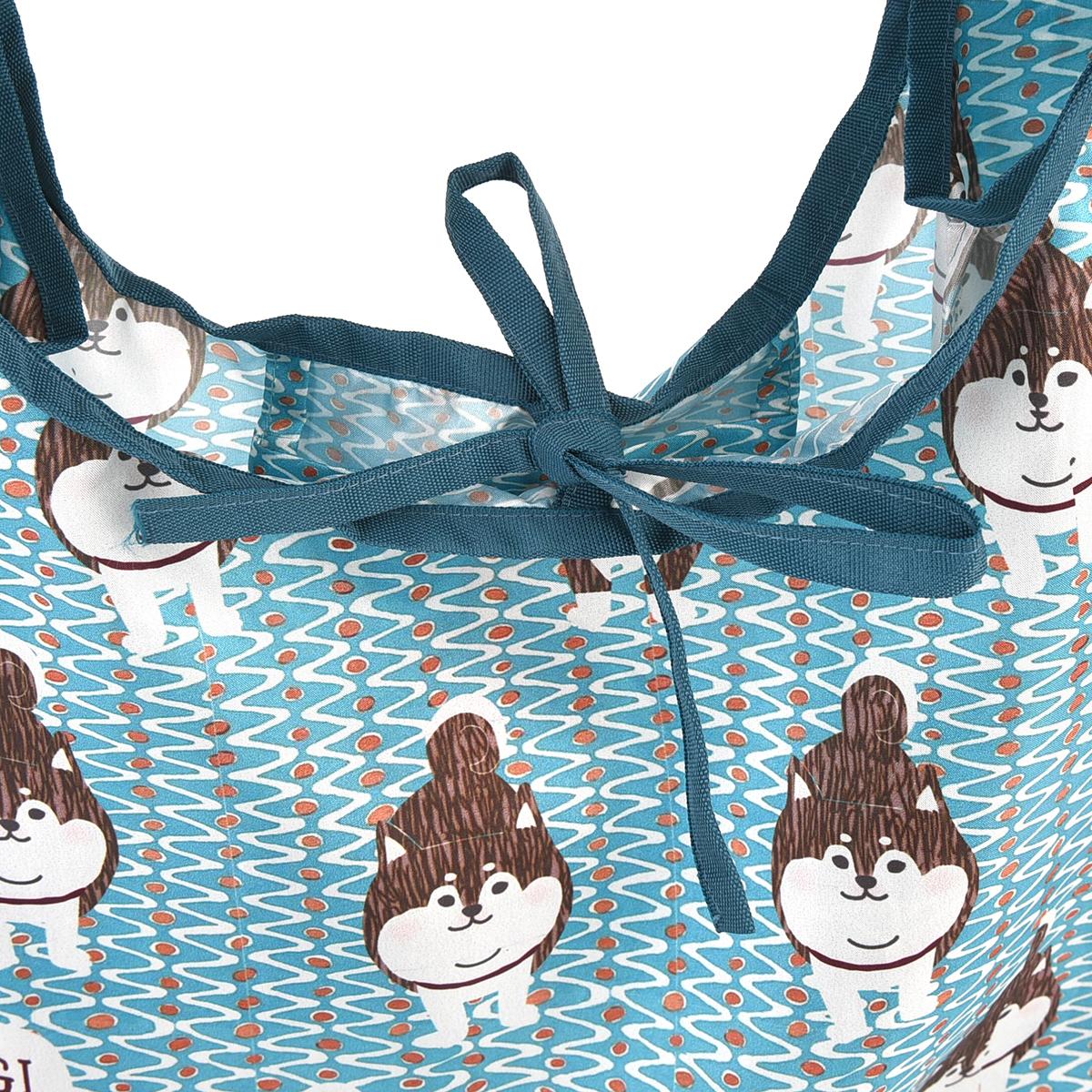 プリントエコバッグ　柴尻君柄