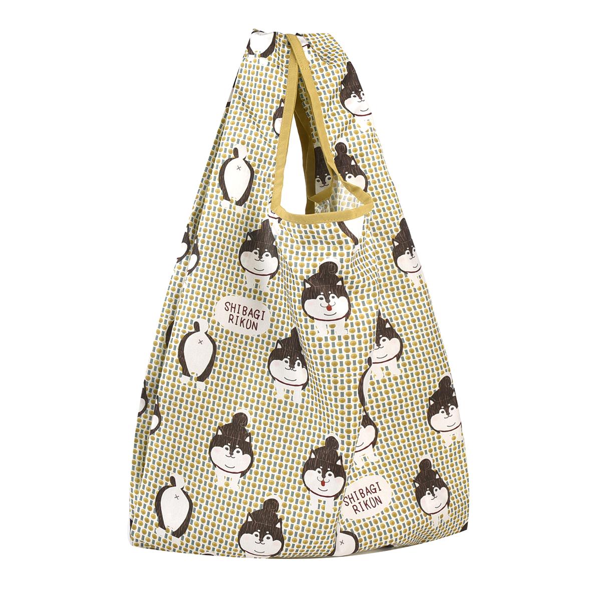 プリントエコバッグ　柴尻君柄