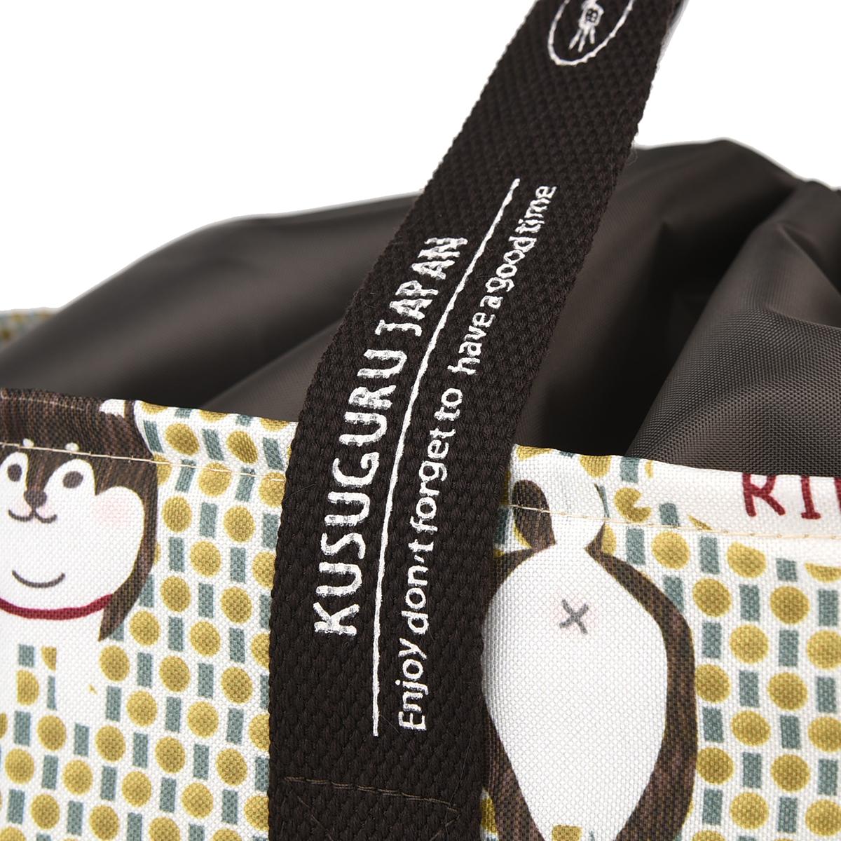 保冷保温お買い物バッグ　柴尻君柄