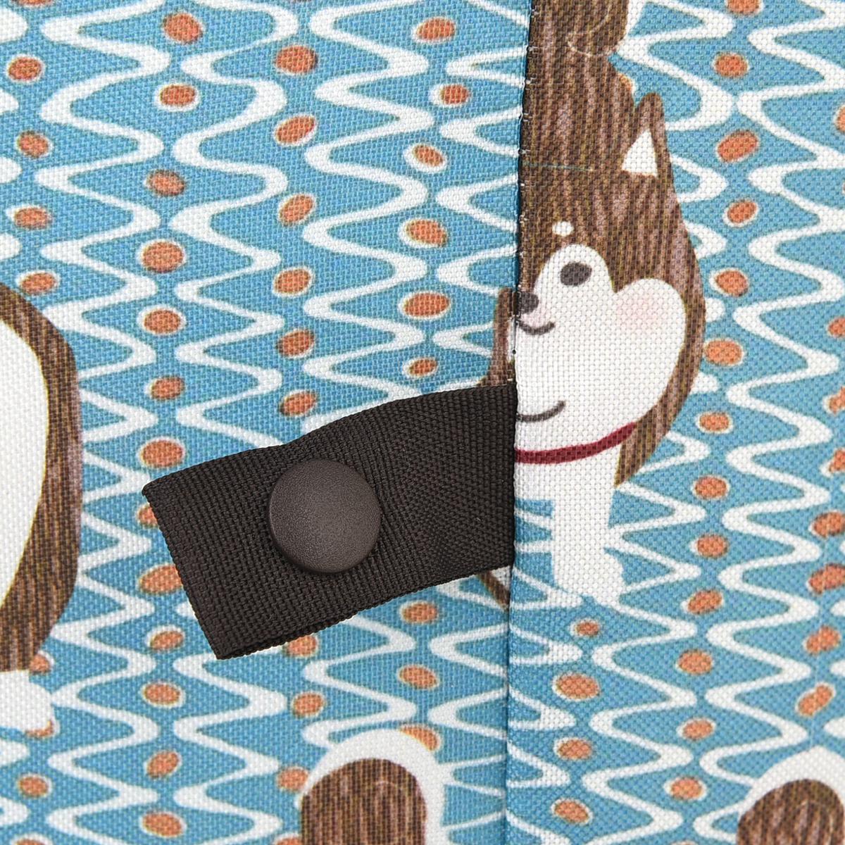 保冷保温お買い物バッグ　柴尻君柄