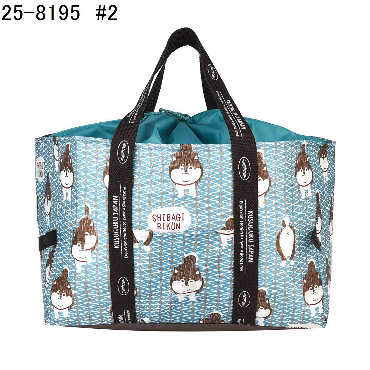 保冷保温お買い物バッグ　柴尻君柄