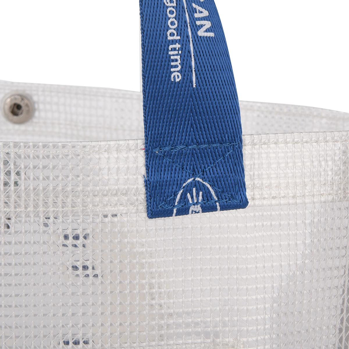 クリアメッシュ　トートバッグSサイズ　マチルダさん柄ねこ　ネコ　猫