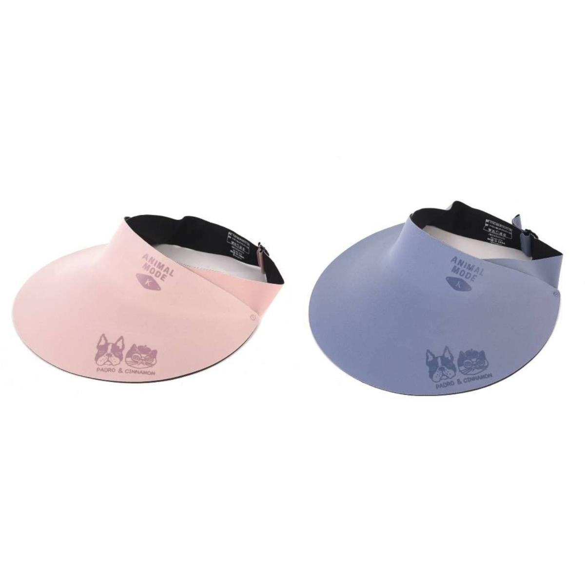 アニマルモード柄　UV加工サンバイザー（ねこ　ネコ　猫）