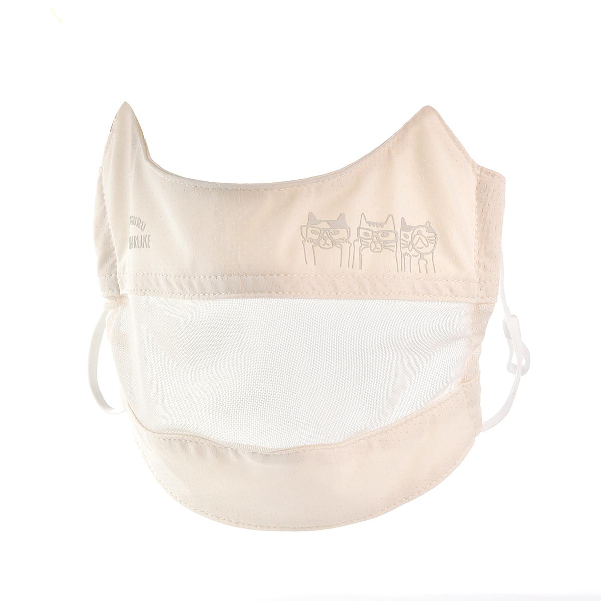 接触冷感UV加工　マスク　ネコまるけ柄ねこ　ネコ　猫