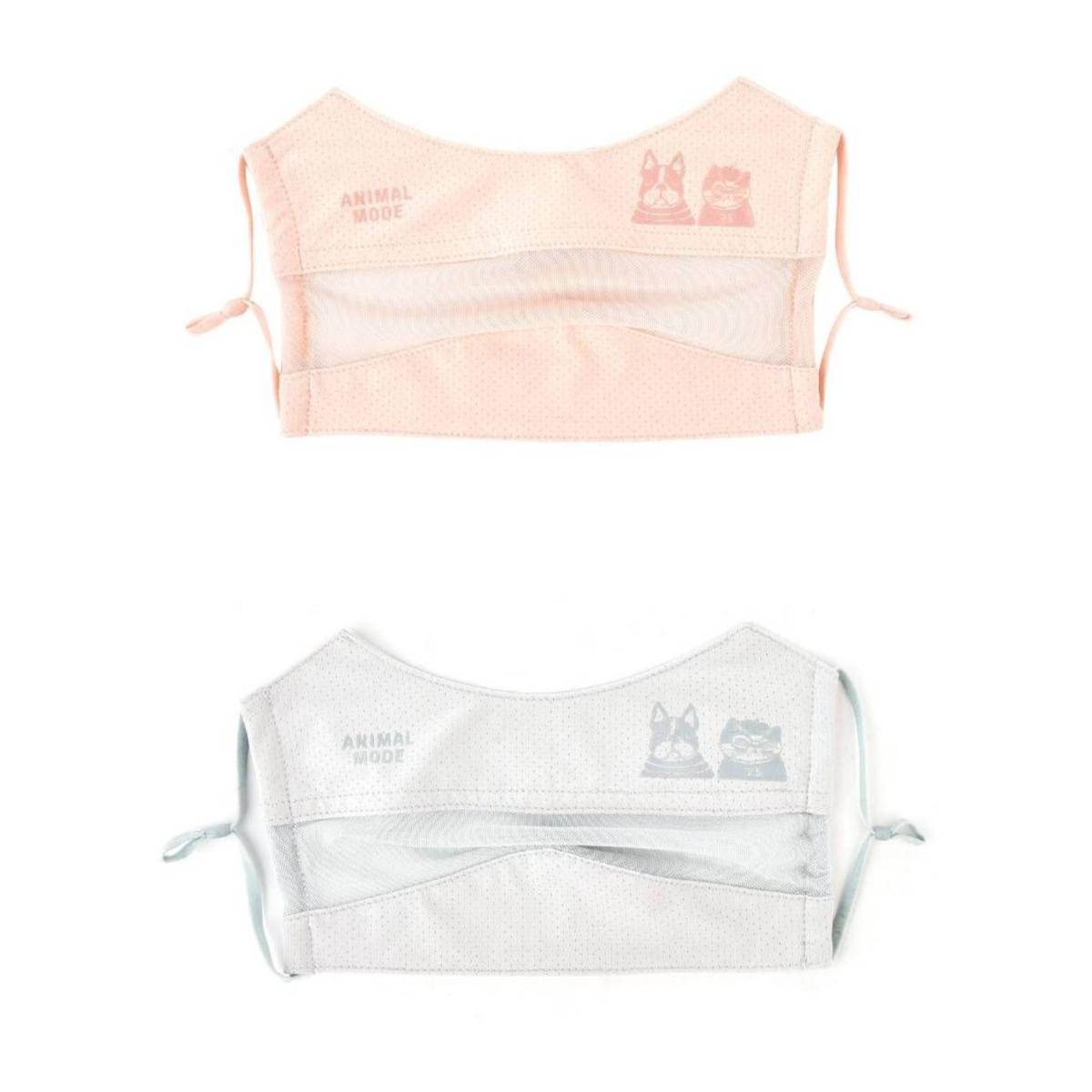 接触冷感UV加工　マスク　アニマルモード柄（ねこ　ネコ　猫）