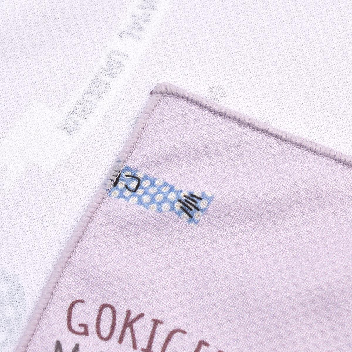 クスグルひやっと冷感タオル　マチルダさん柄ねこ　ネコ　猫