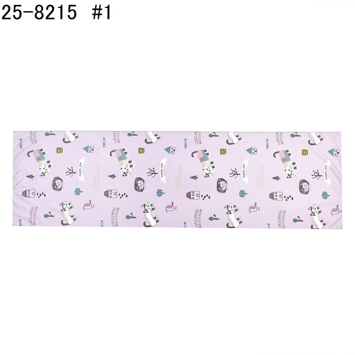 クスグルひやっと冷感タオル　マチルダさん柄ねこ　ネコ　猫