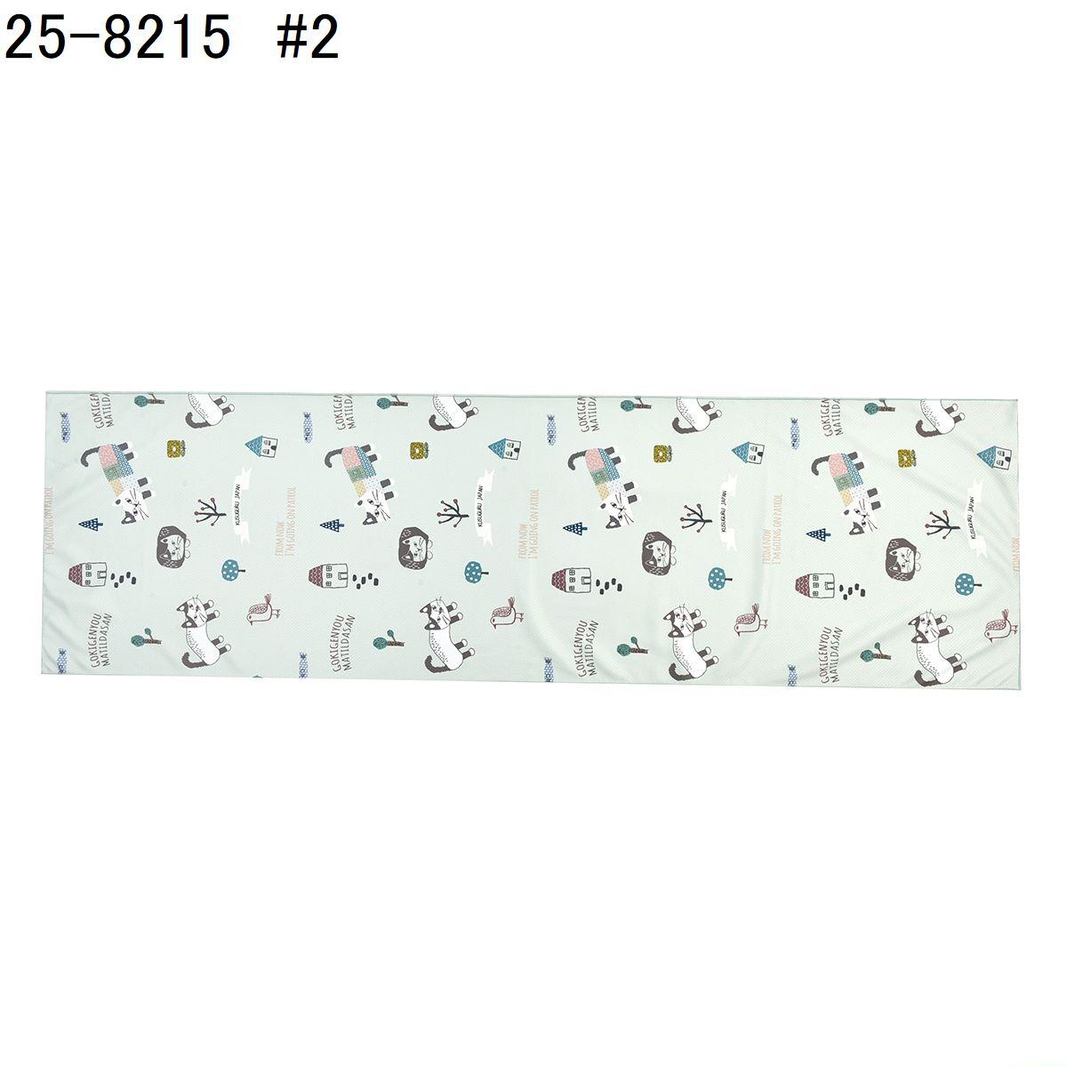 クスグルひやっと冷感タオル　マチルダさん柄ねこ　ネコ　猫