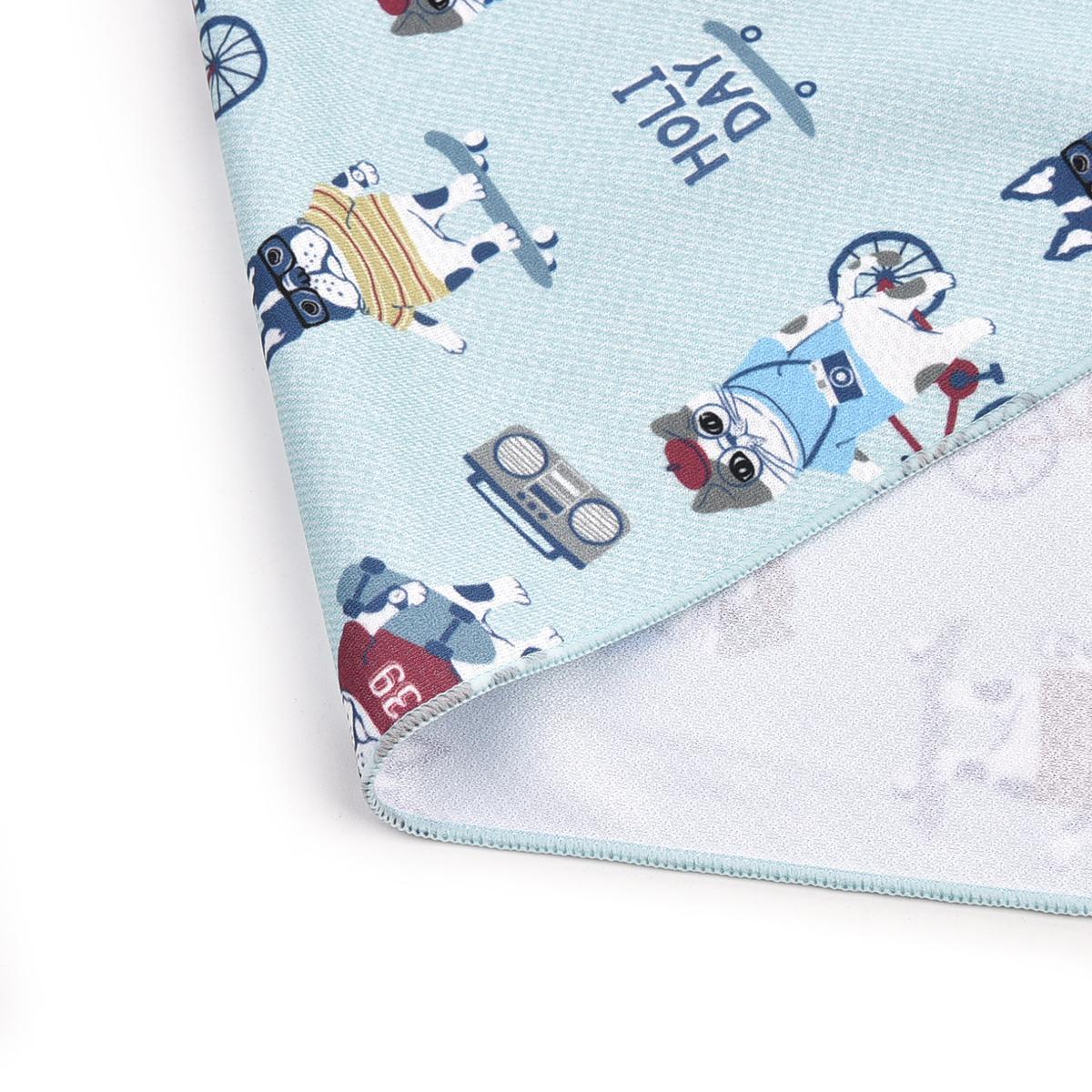 クスグルひやっと冷感タオル　アニマルモード柄ねこ　ネコ　猫