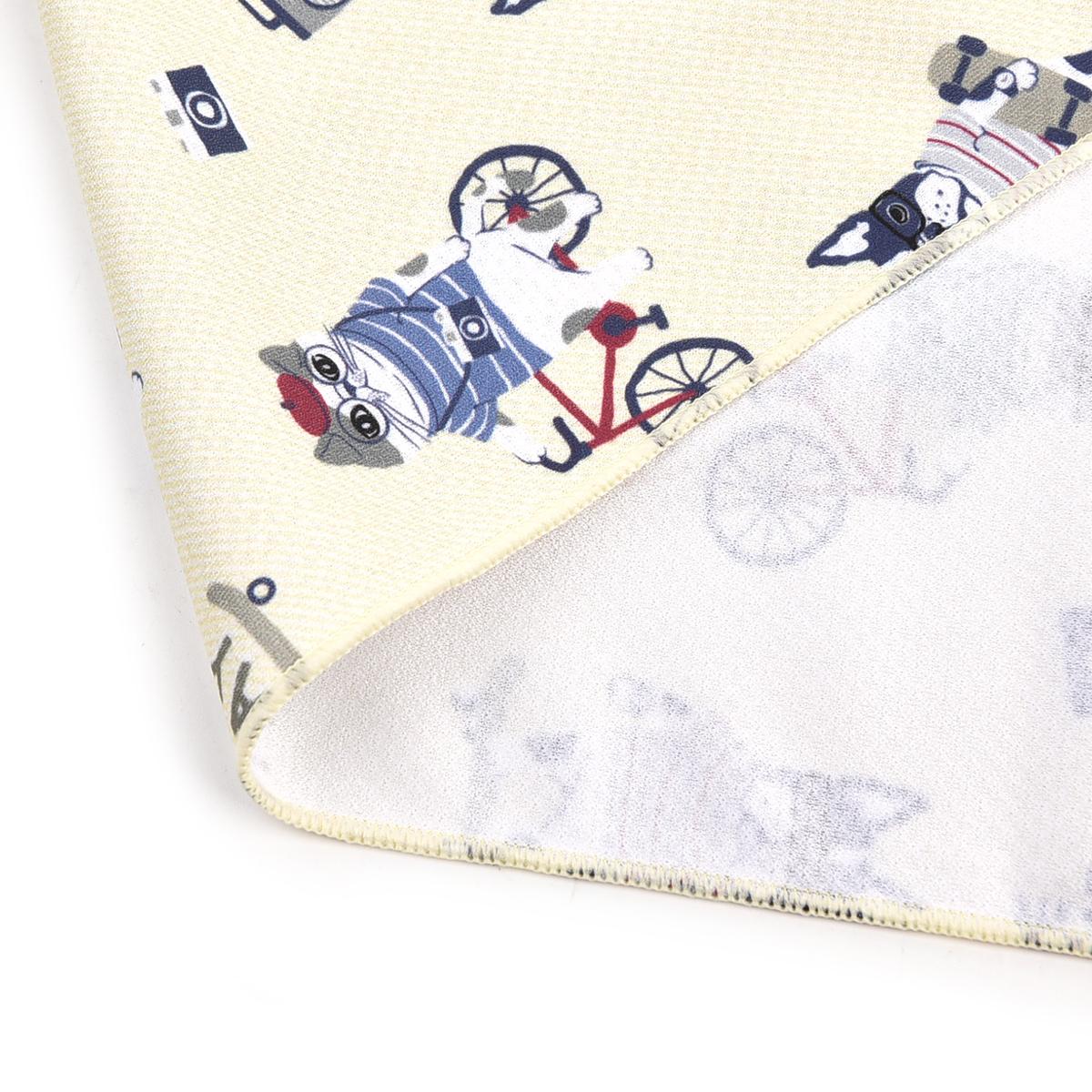 クスグルひやっと冷感タオル　アニマルモード柄ねこ　ネコ　猫