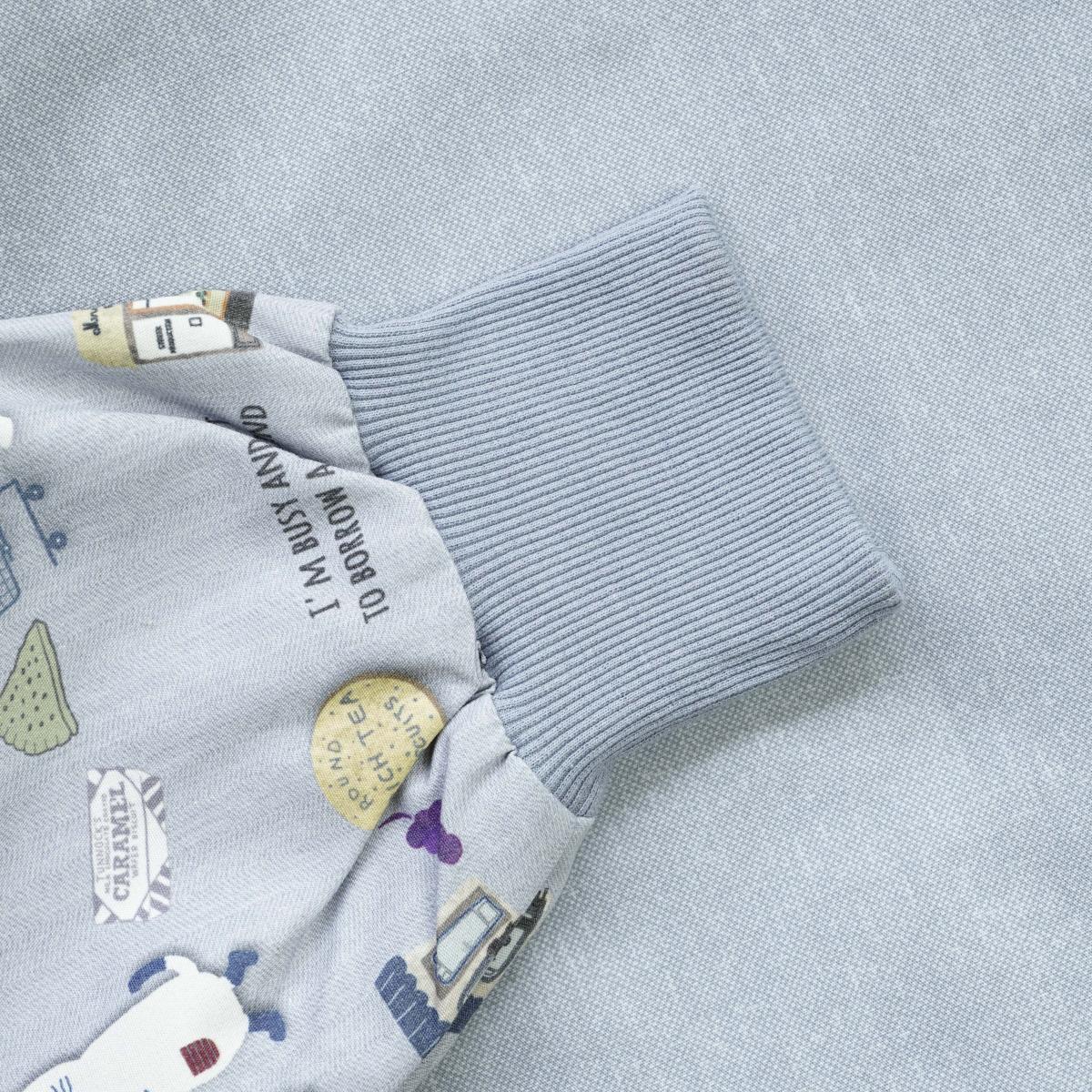 ネコまるけ　釦リボンあきリブカッポウねこ　ネコ　猫