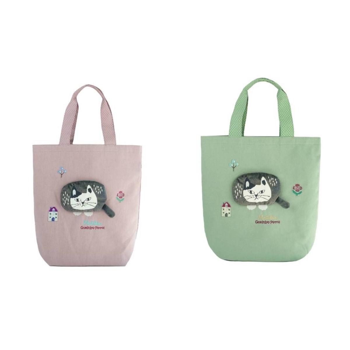 マチルダさん　トートバッグLサイズ（ねこ　ネコ　猫）