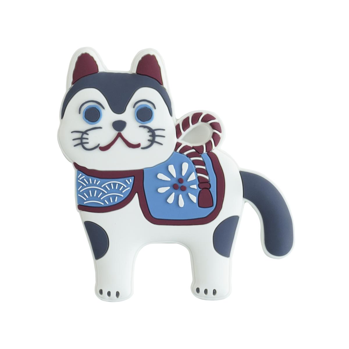 くすぐるペタッとマグネット　狛犬張り子