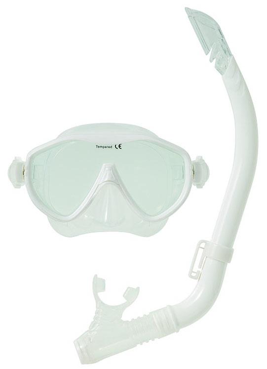 マスク シュノーケル 2点セット スノーケルセット スイムセット シリコーン 大人用 