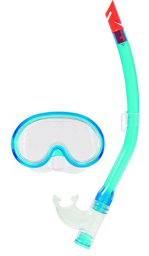 シュノーケルセット スノーケル マスク 2点セット スイムセットU 子供用 ジュニア